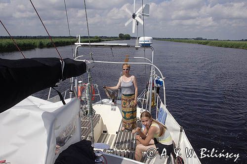 s/y Safran, Trismus 37, na Eider Kanal, Niemcy