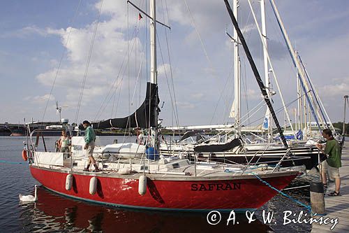 s/y Safran, Trismus 37, marina Rendsburg, /kanał Kiloński/ Niemcy
