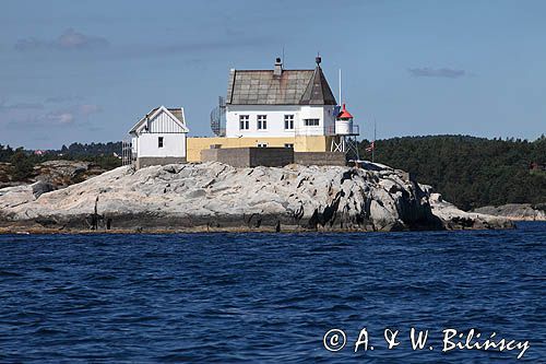 Saltholmsundet koło Lillesand, Południowa Norwegia, Skagerrak