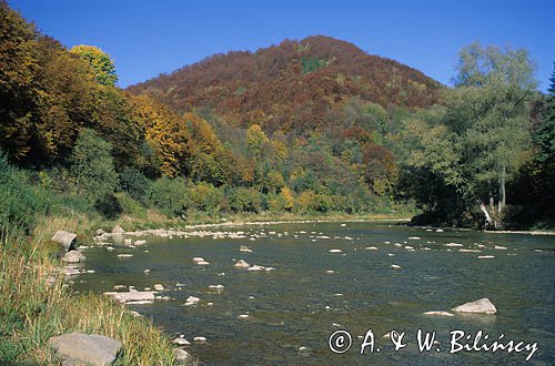 rzeka San, Bieszczady