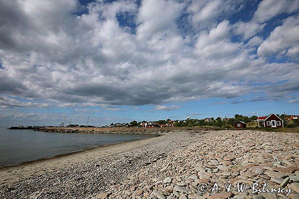 Plaża w Sandvik, Olandia, Szwecja