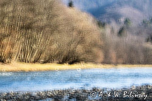 Nad Sanem, Bieszczady, impresja