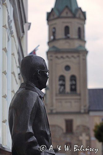 Sanok, pomnik Zdzisława Beksińskiego