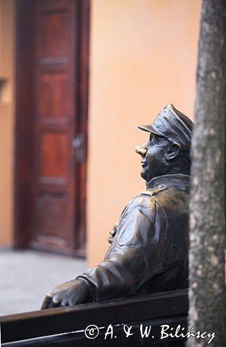 Sanok, pomnik Dobrego wojaka Szwejka