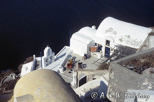 Santorini, Thira, Grecja, wioska Oia