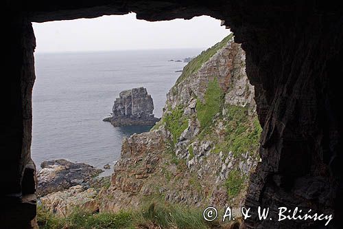 wybrzeże wyspy Sark, Channel Islands, Anglia, Wyspy Normandzkie, Kanał La Manche