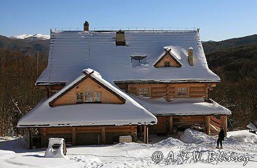schronisko Koliba, Caryńskie, Bieszczady
