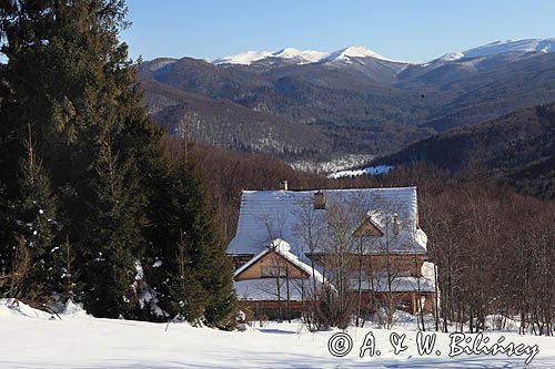 schronisko Koliba, Caryńskie, Bieszczady