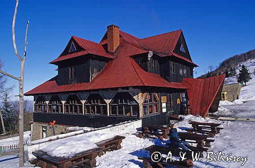 schronisko na Równicy, Beskid Śląski, Ustroń