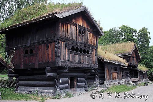 Norweskie Muzeum Ludowe, Skansen, Norsk Folkemuseum, Oslo, Południowa Norwegia