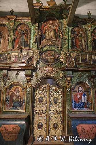Sanok, skansen, ikonostas