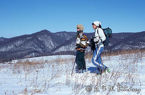 skitouring w Bieszczadach, Park Krajobrazowy Doliny Sanu, Tworylne pod Otrytem