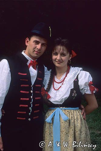 Śląsk woj. Katowickie zespół folklorystyczny ´Bestwina´