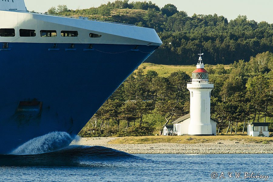 Latarnia morska Sletterhage, Jutlandia, Kattegat, Dania