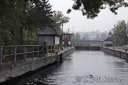 śluza Miejska nr 2, rzeka Brda w Bydgoszczy