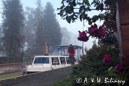 śluza Romanowo nr 14, rzeka Noteć, Vistula Cruiser 30