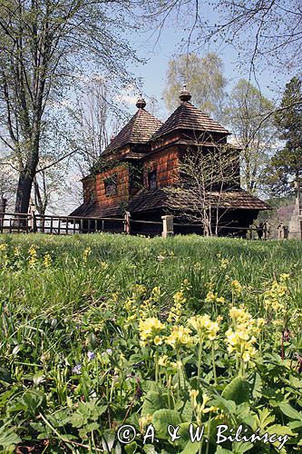 zabytkowa cerkiew drewniana w Smolniku, Bieszczady