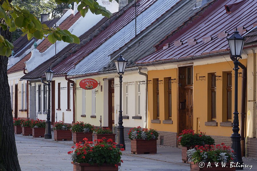 Stary Sącz, uliczka i kamienice