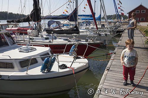 port na Stenskar, Archipelag Turku, Finlandia