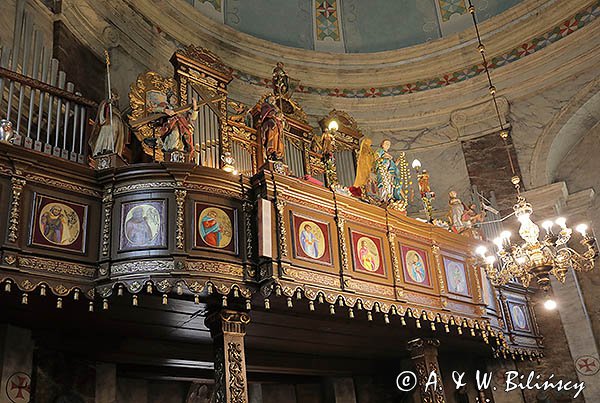 Stoczek Klasztorny, Sanktuarium, organy kościelne