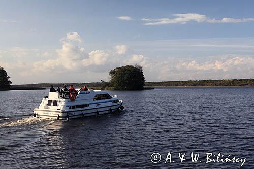 Stolpsee koło Fürstenberg, Obere Havel Wasser Strasse, Pojezierze Meklemburskie, Brandenburgia, Niemcy