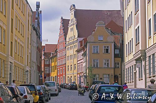 Niemcy Stralsund na starówce