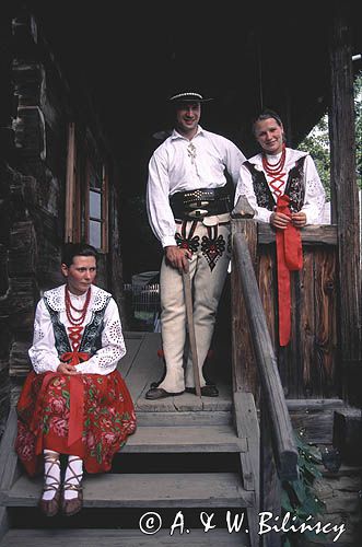 stroje góralskie zespół folklorystyczny Skalni z Krakowa