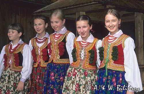 strój krakowski, zespół folklorystyczny z Przemyśla