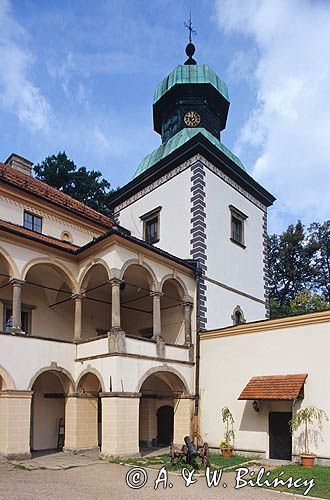 Sucha Beskidzka, zamek &#180Mały Wawel&#180, pałac, Beskid Makowski