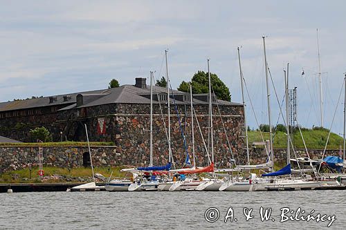 Twierdza i port Suomenlinna, Sveaborg, Zatoka Fińska, Finlandia