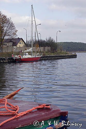 Port Świbno, Przekop Wisły