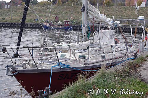 Port Świbno, Przekop Wisły