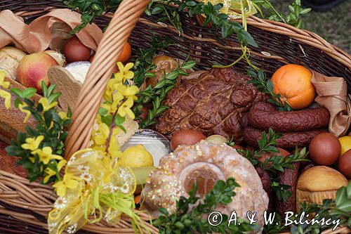 święcone, święcenie pokarmów, Rabka, Wielka Sobota