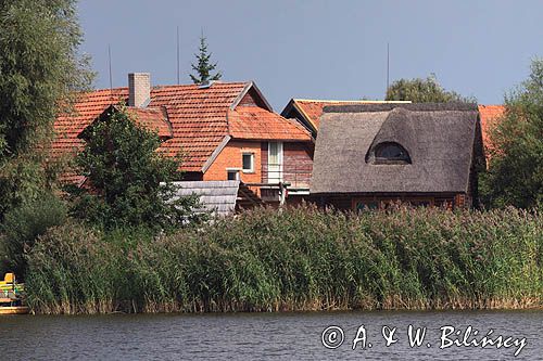 rzeka Niemen, wieś Sysa, Park Regionalny Delty Niemna, Litwa Sysa village, Nemunas river, Nemunas Delta, Lithuania