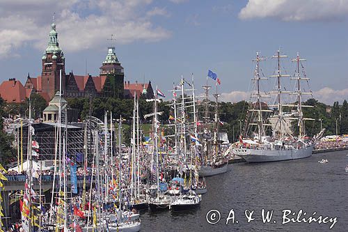 Szczecin, Wały Chrobrego, Odra Zachodnia i Duńczyca, Tarasy Hakena, Tall Ship Race 2007, Zlot żaglowców