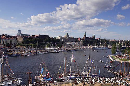 Szczecin, Wały Chrobrego, Odra Zachodnia i Duńczyca, Tarasy Hakena, The Tall Ships Races 2007, Zlot żaglowców, Łasztownia