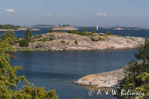 archipelag przy wyspie Asskaren koło Harsteny, Szkiery Szwedzkie, Szwecja