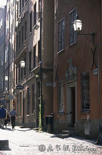 Sztokholm, Gamla Stan, Kopmangatan, Szwecja