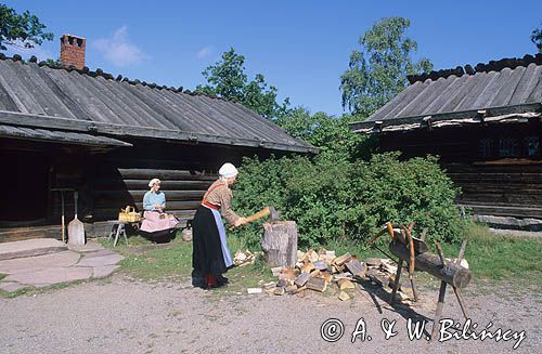 Sztokholm, w Skansenie, Szwecja