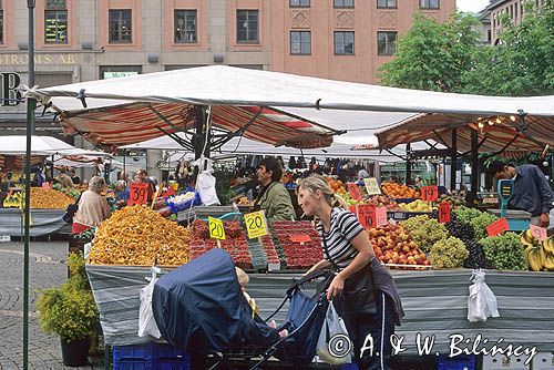 Sztokholm, Hotorget.Norrmalm, Szwecja