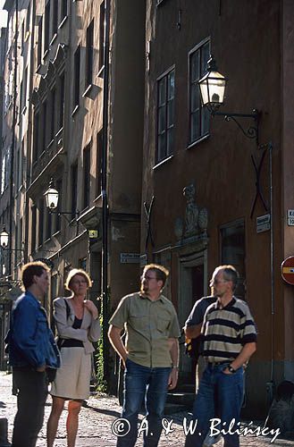 Sztokholm, Gamla Stan, Kopmangatan, Szwecja