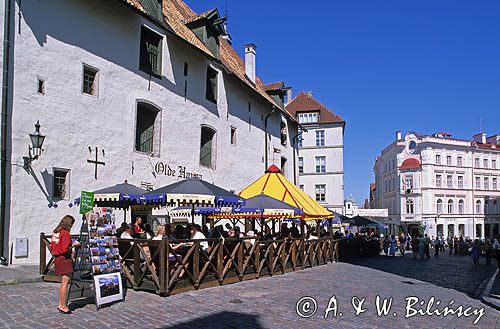 Tallin, Restauracja Olde Hansa na Vana Turg, Estonia