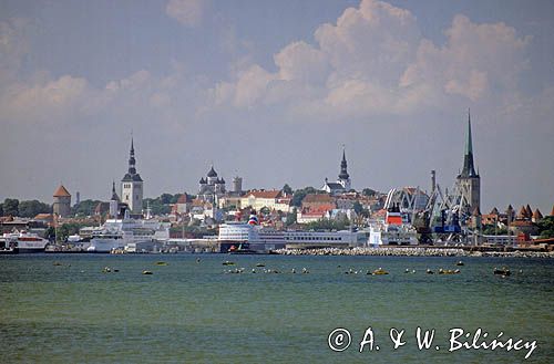 Panorama Tallina, Tallin, Estonia