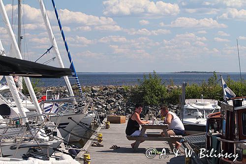 port na wyspie Tankar, Finlandia, Zatoka Botnicka