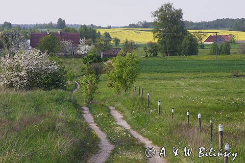 wieś Targowo, Mazury