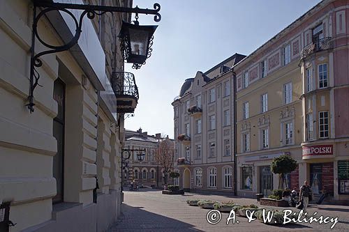 Tarnów, uliczka i kamienice