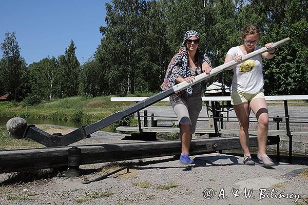 Śluza w Tatorp, Kanał Gota, Gotajski, Szwecja