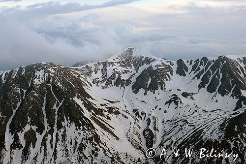 Tatry widok na południe ze Skrajnej Turni /Wielka Kopa Koprowa/