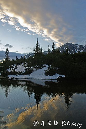 Tatry Dolina Gąsienicowa i żółta turnia