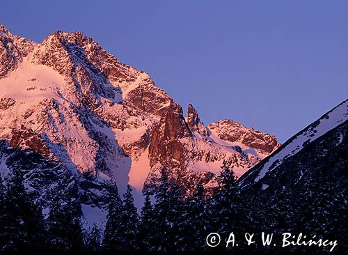 Cubryna i Mnich, Tatry